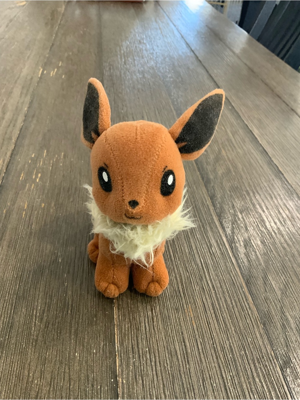 VINTAGE 1998 Nintendo Pokemon Eevee Bean Bag Plush
